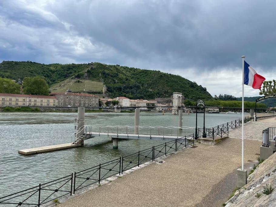 La Batellerie, Vue Sur Rhone Villa Tain-lʼHermitage Dış mekan fotoğraf
